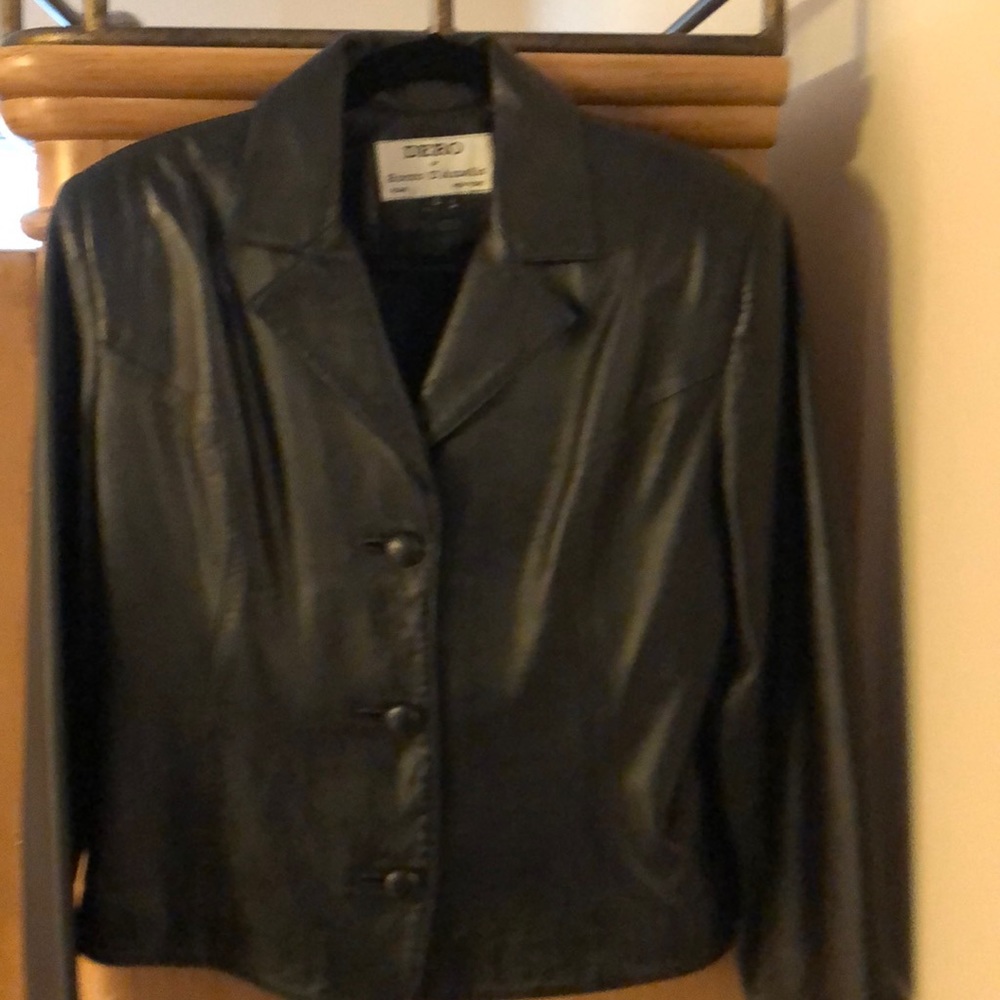 Leather jacket